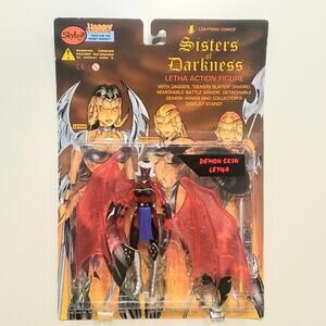 1998 Skybolt Toyz Sisters of Darkness Demon Skin Letha Vintage NEW